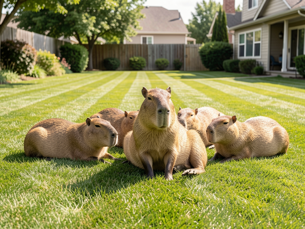 Cappybara Lawn Service logo